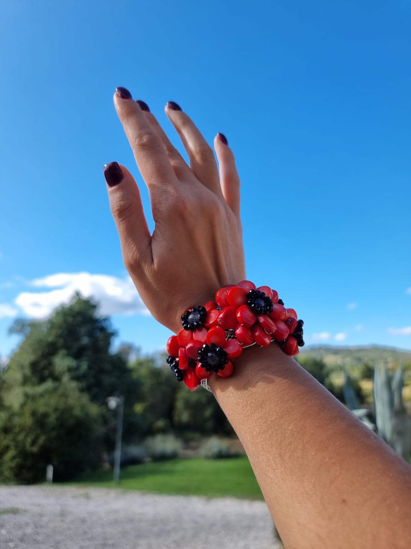 Bracciale "Fuoco Fiorito" Holi