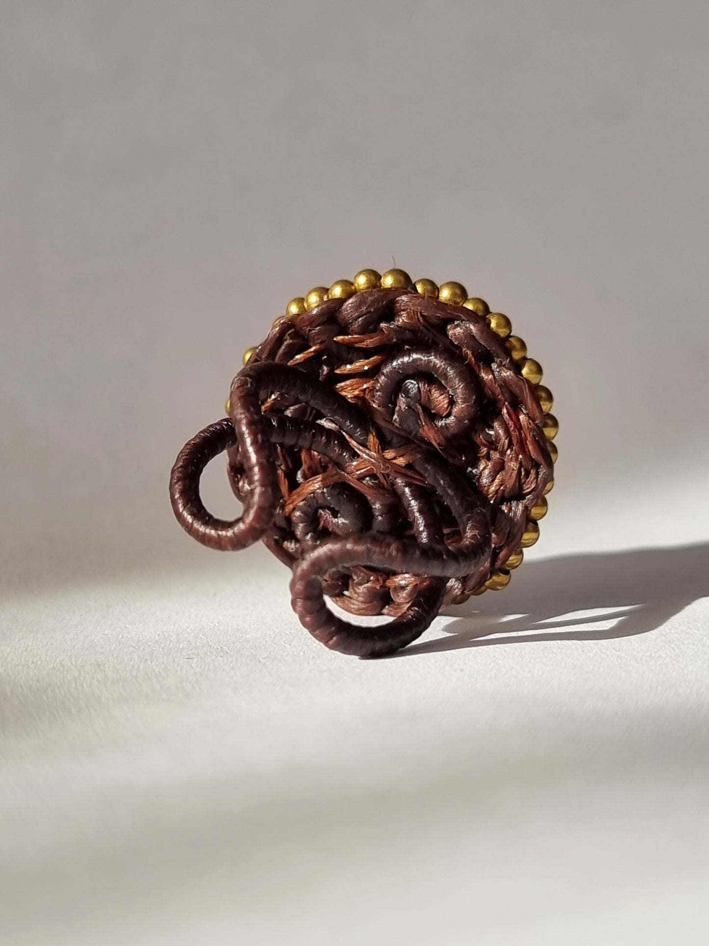 Anello "Fiore di Agata Celeste" Holi