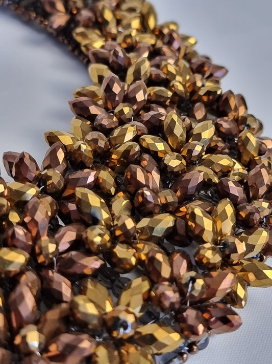 Collana girocollo Dorata