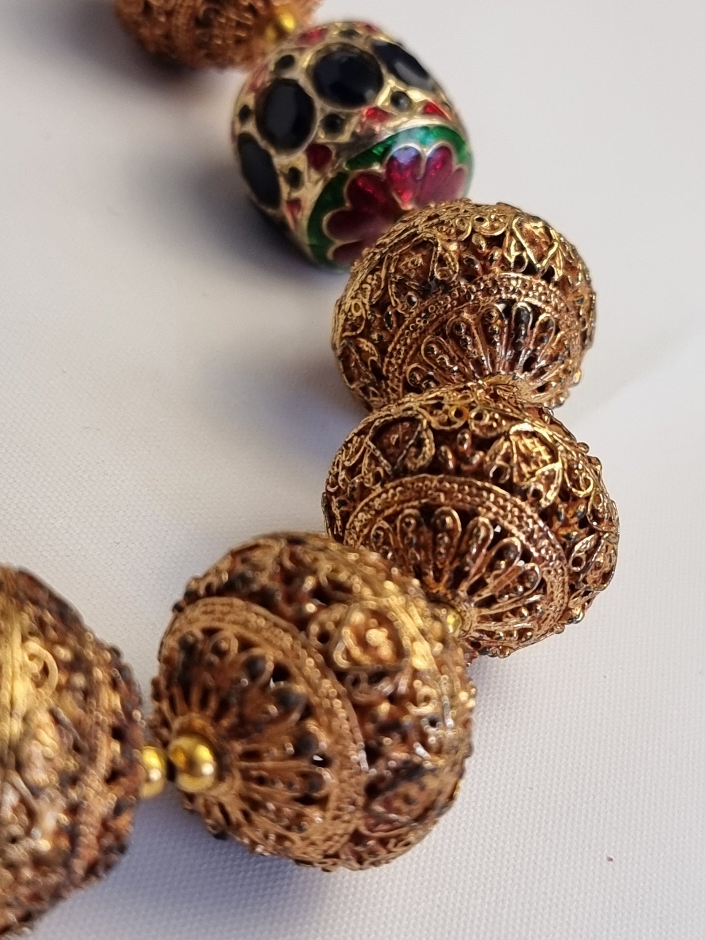 Collana Tibet Barilotti e Zaffiri