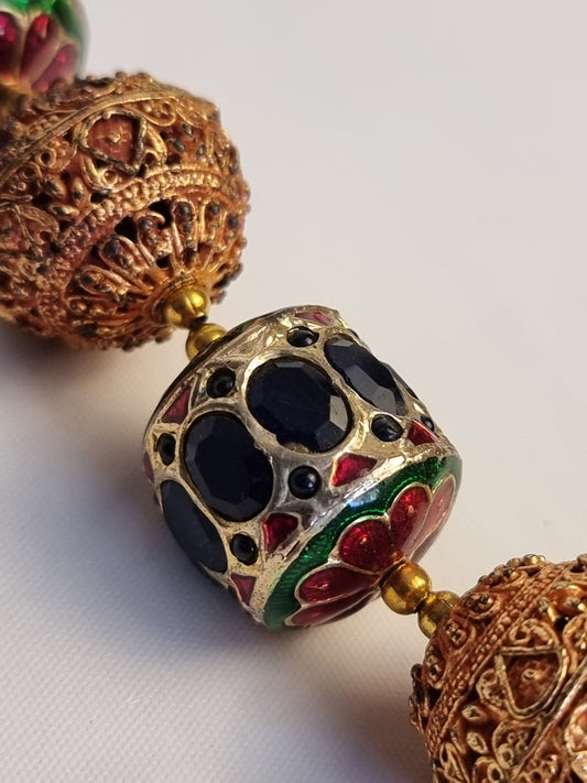 Collana Tibet Barilotti e Zaffiri