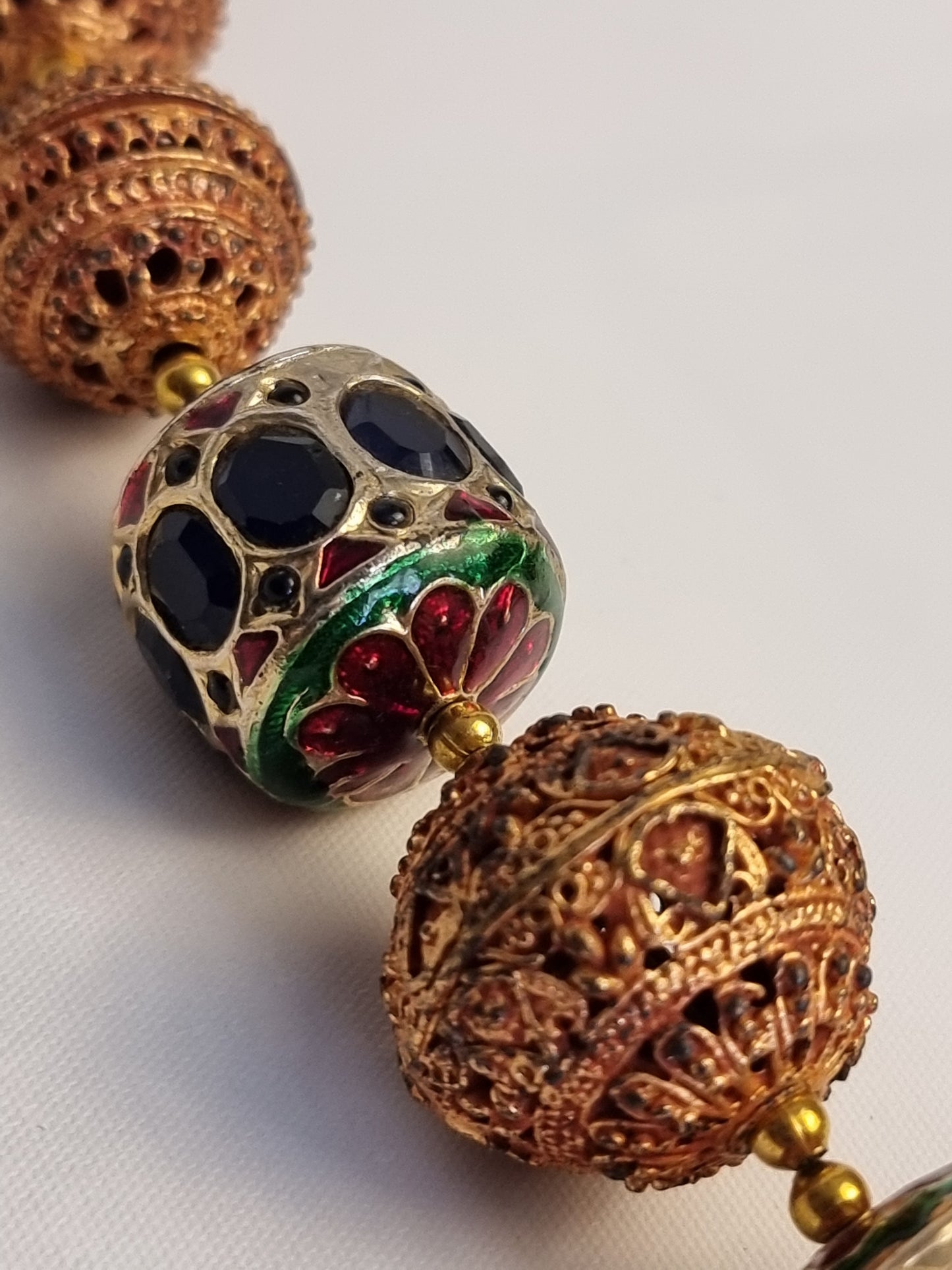 Collana Tibet Barilotti e Zaffiri