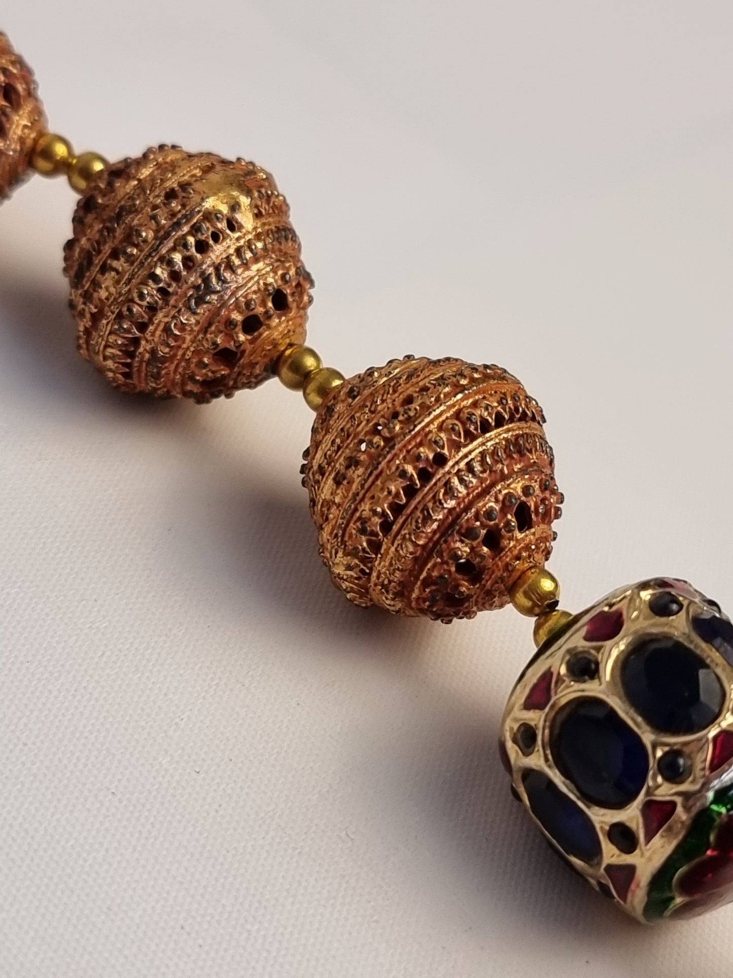 Collana Tibet Barilotti e Zaffiri