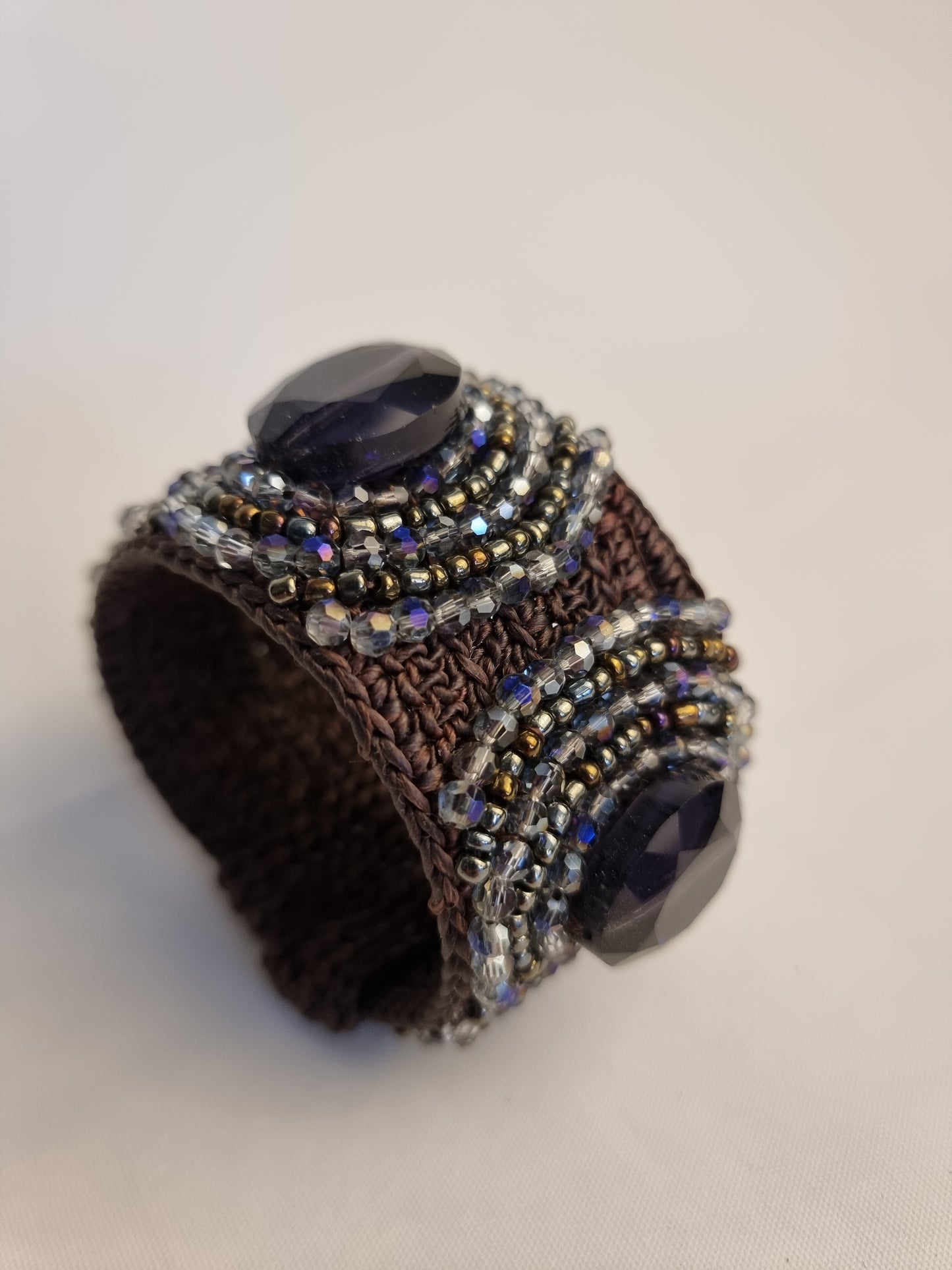 Collana e Bracciale Set Cristalli Blu Holi