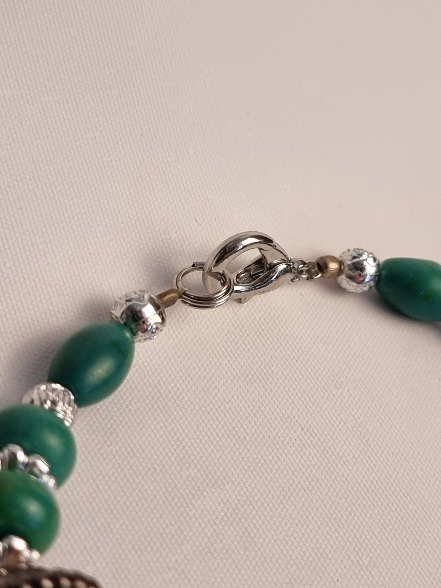Collana Tibet Medaglione di Ambra