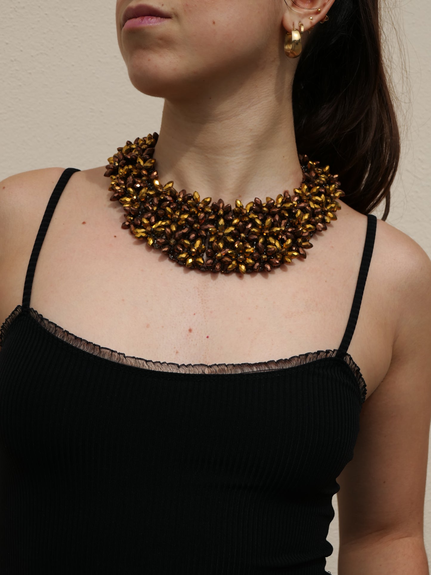 Collana girocollo Dorata