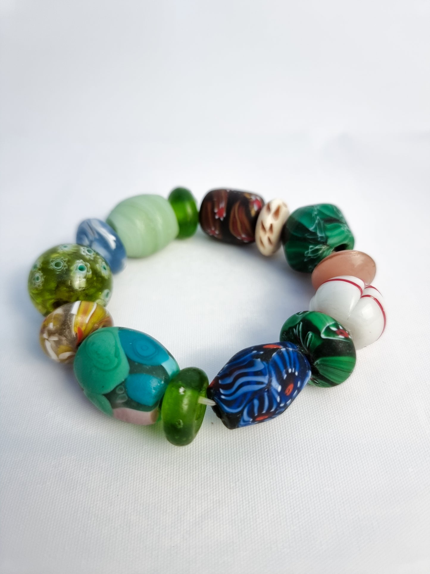 Bracciale Pasta vitrea Verde