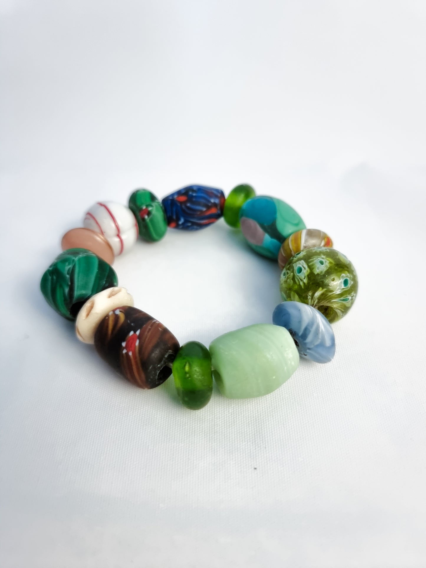 Bracciale Pasta vitrea Verde