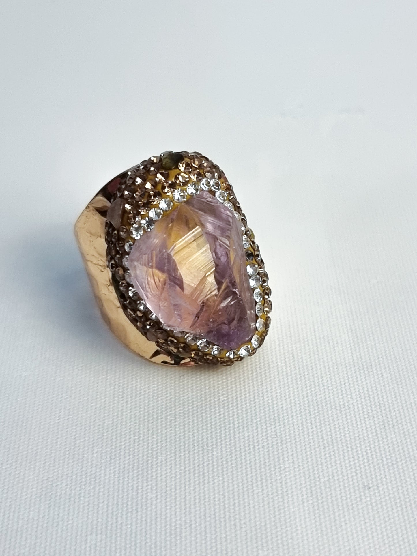 Anello a Fascia Ametista