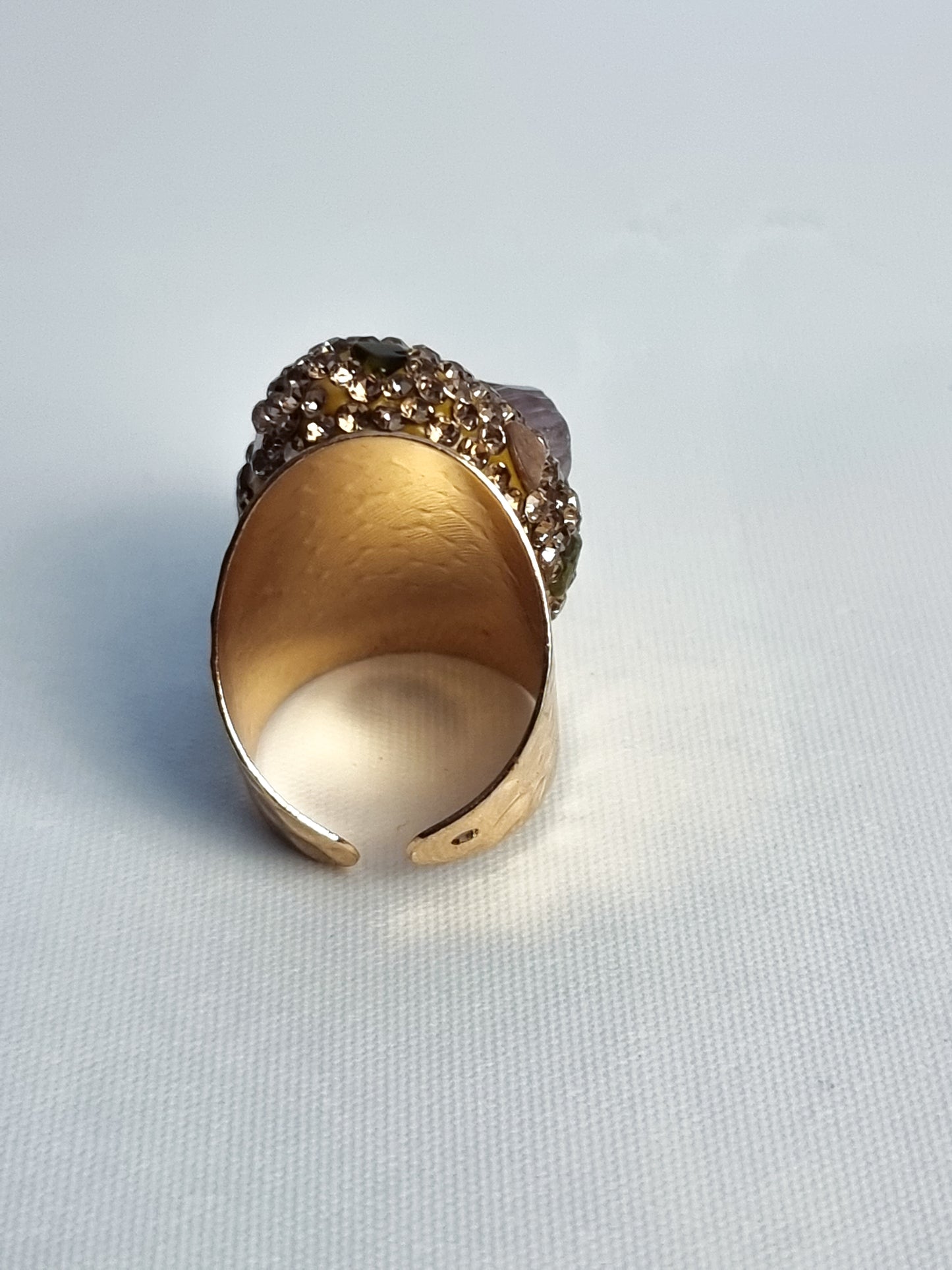 Anello a Fascia Ametista