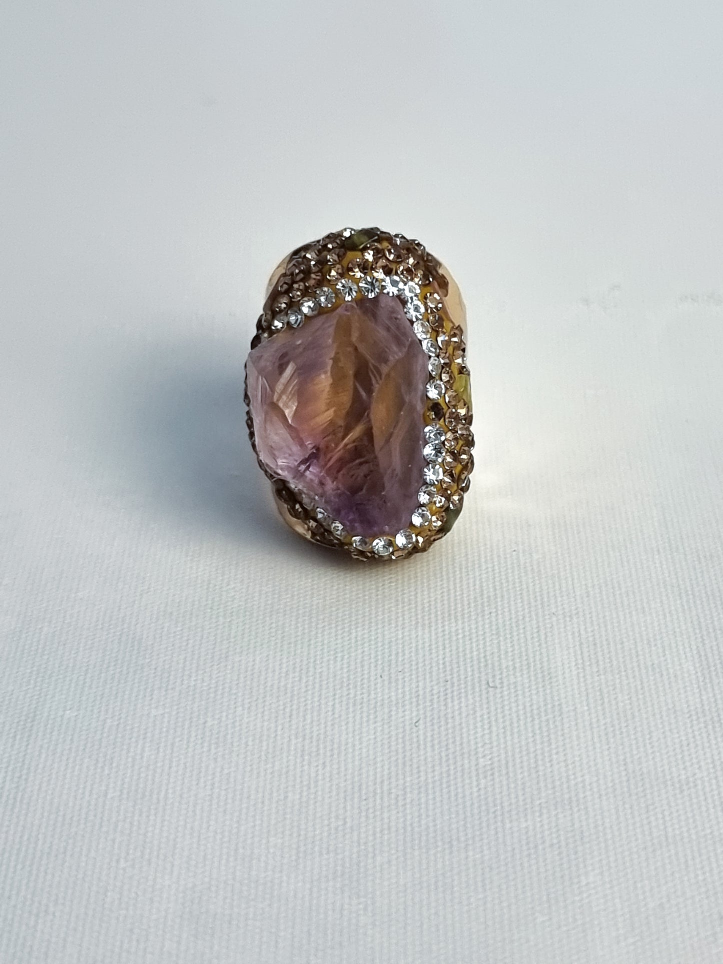 Anello a Fascia Ametista