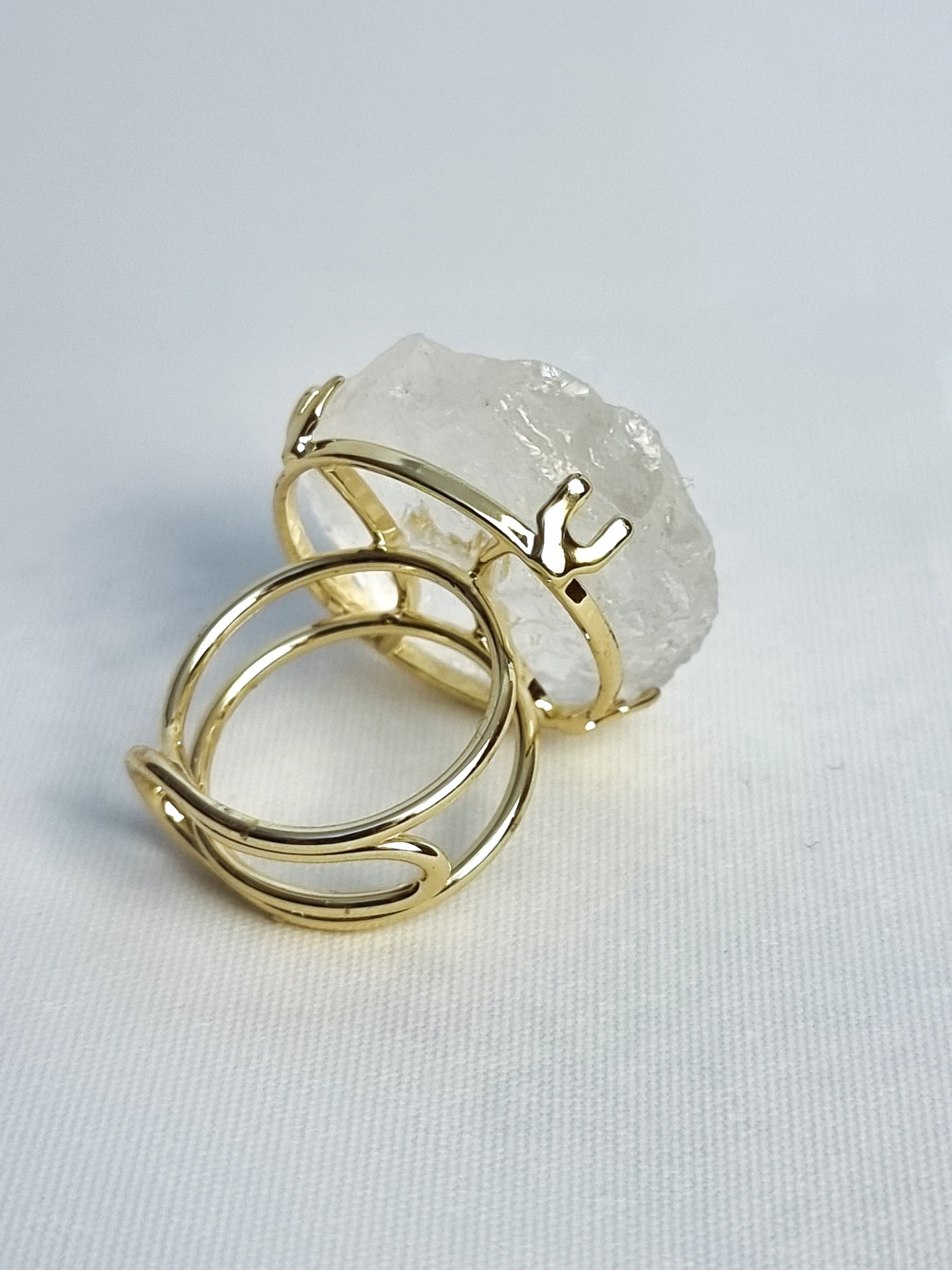 Anello Quarzo Ialino