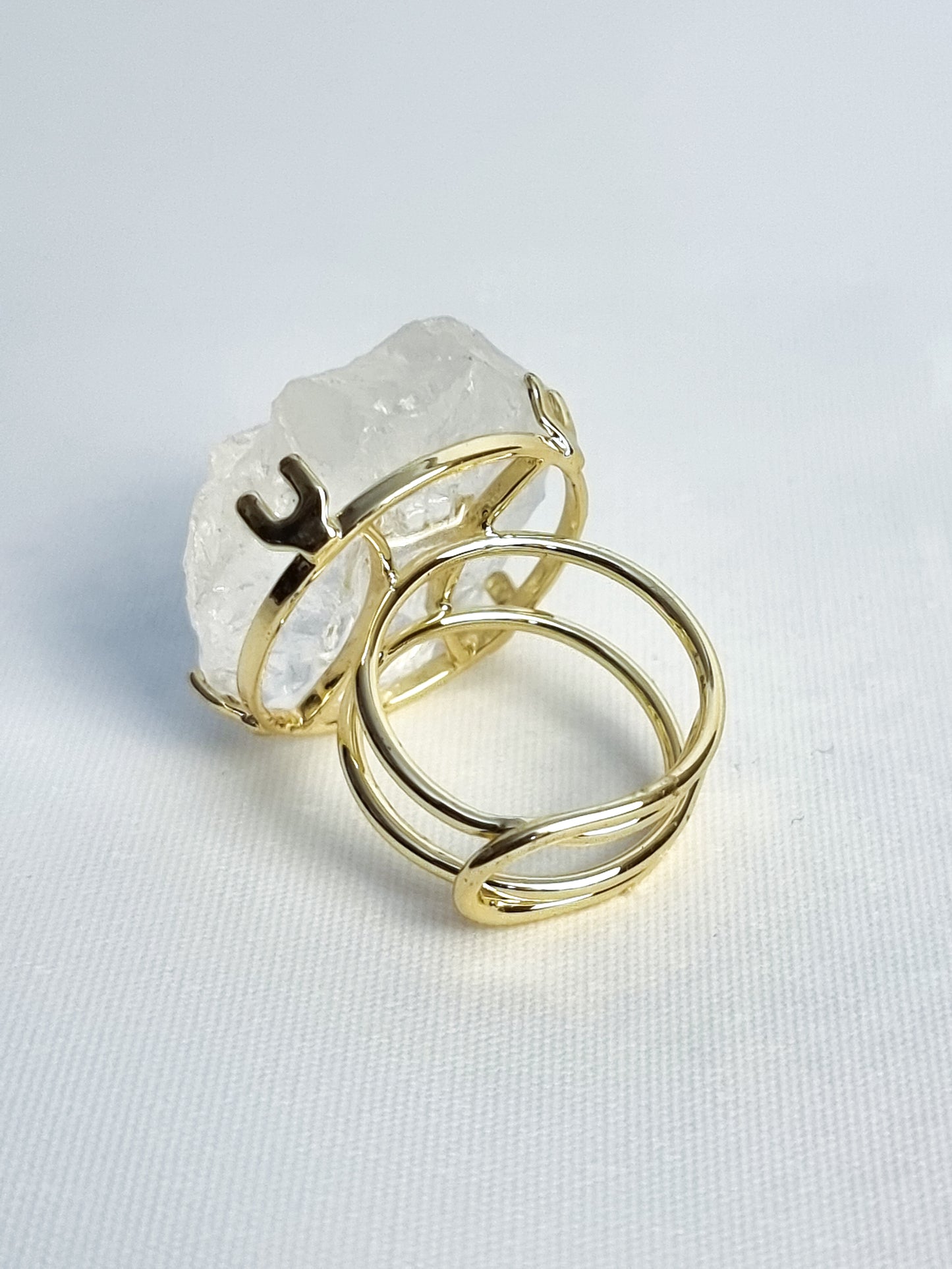 Anello Quarzo Ialino