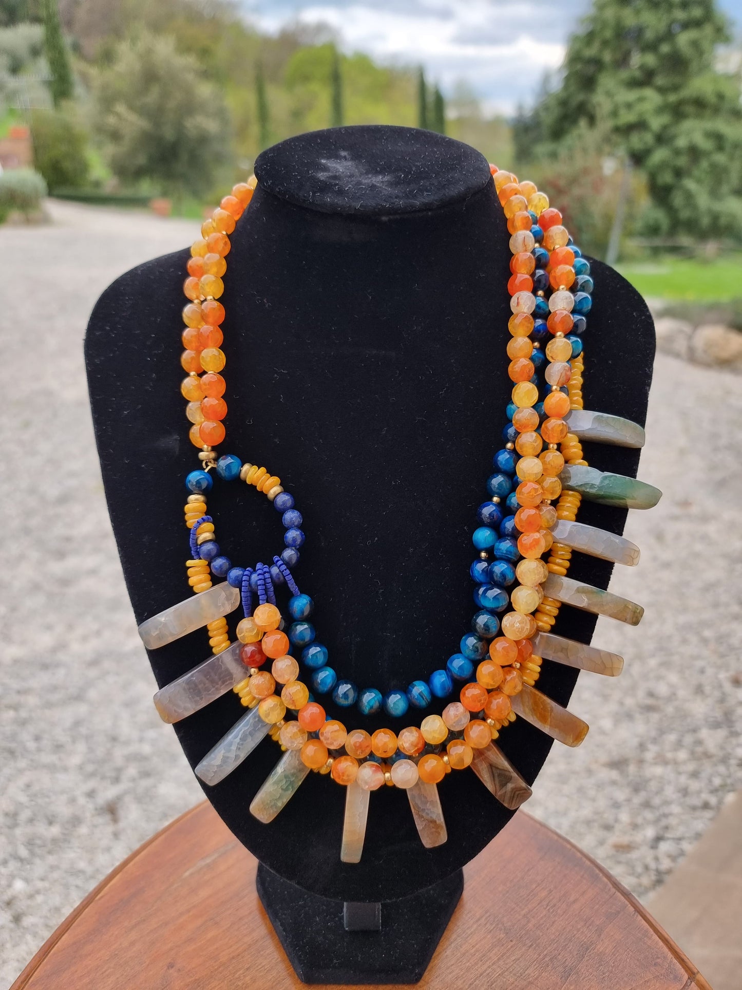 Collana Agata e Artigli