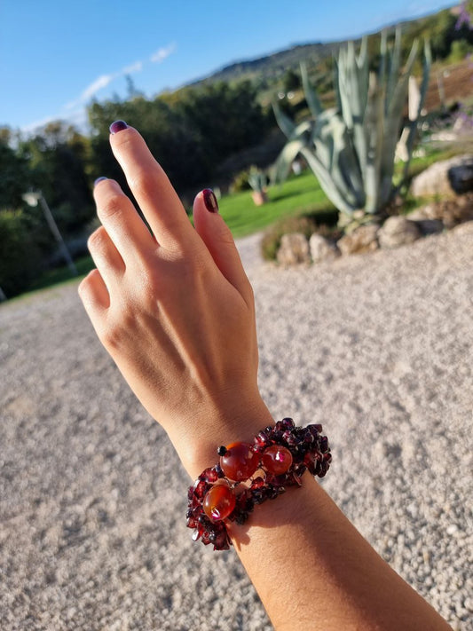 Bracciale "Regina di Corniola"