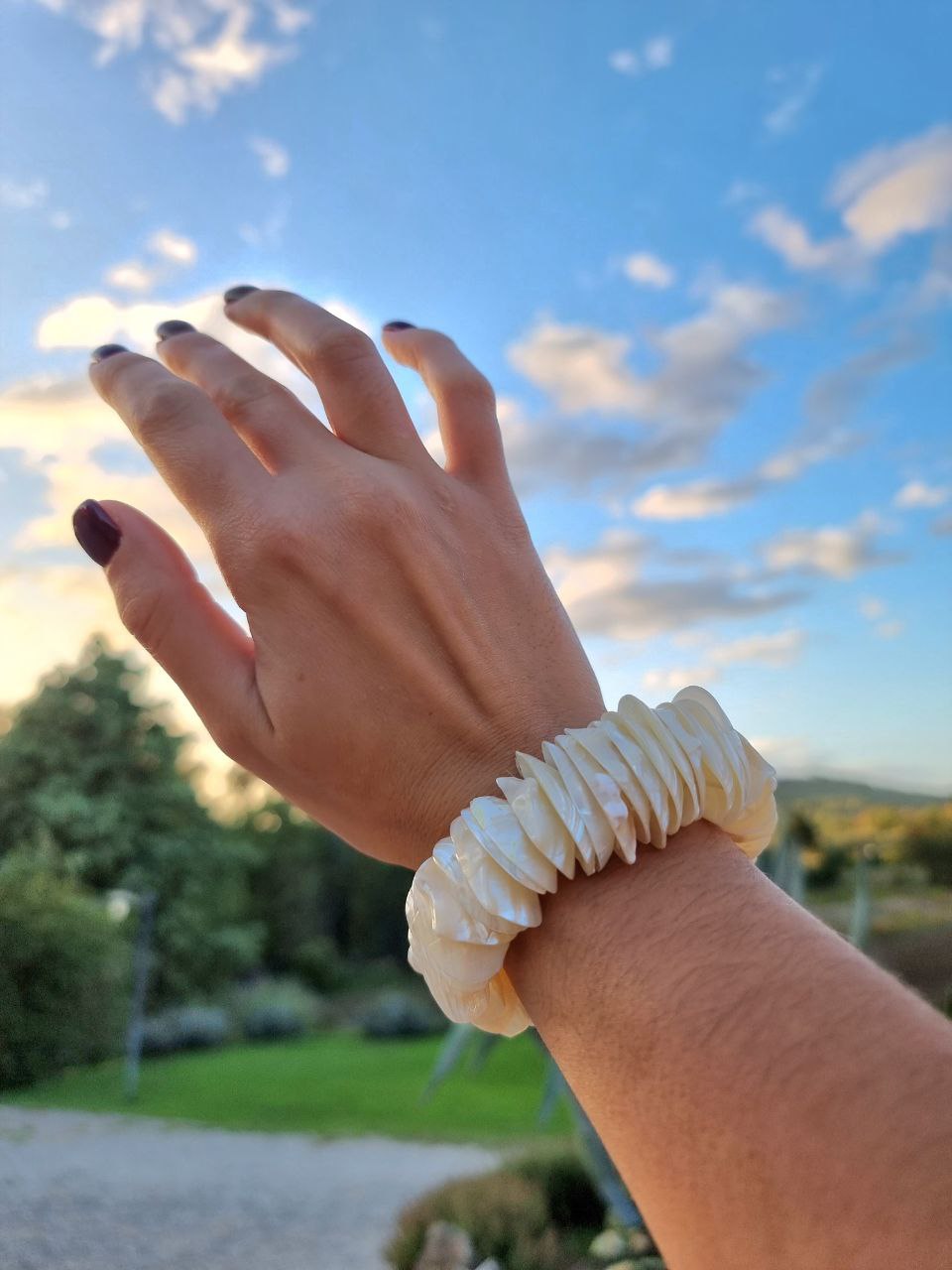 Bracciale "Conchiglie di Madreperla" Medio