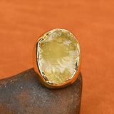 Anello Quarzo Lemon