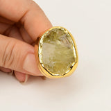 Anello Quarzo Lemon