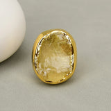 Anello Quarzo Lemon