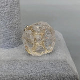 Anello Quarzo Ialino grezzo